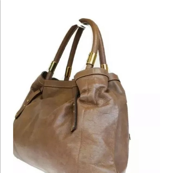 CHLOE Garnet Victoria Logos Shoulder Bag - Picture 5 of 11